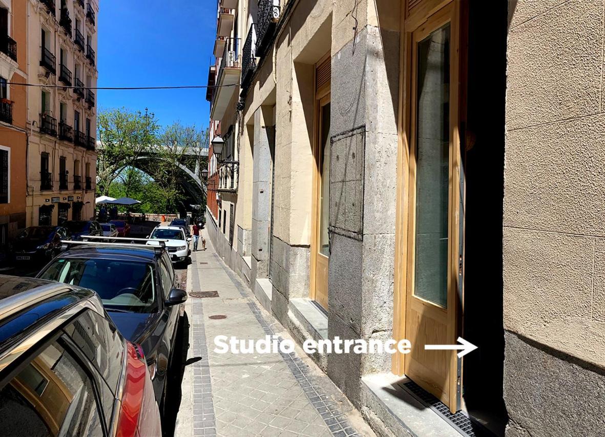 Estudio Loft En El Centro De Madrid Reformado En Enero 2024 Luaran gambar