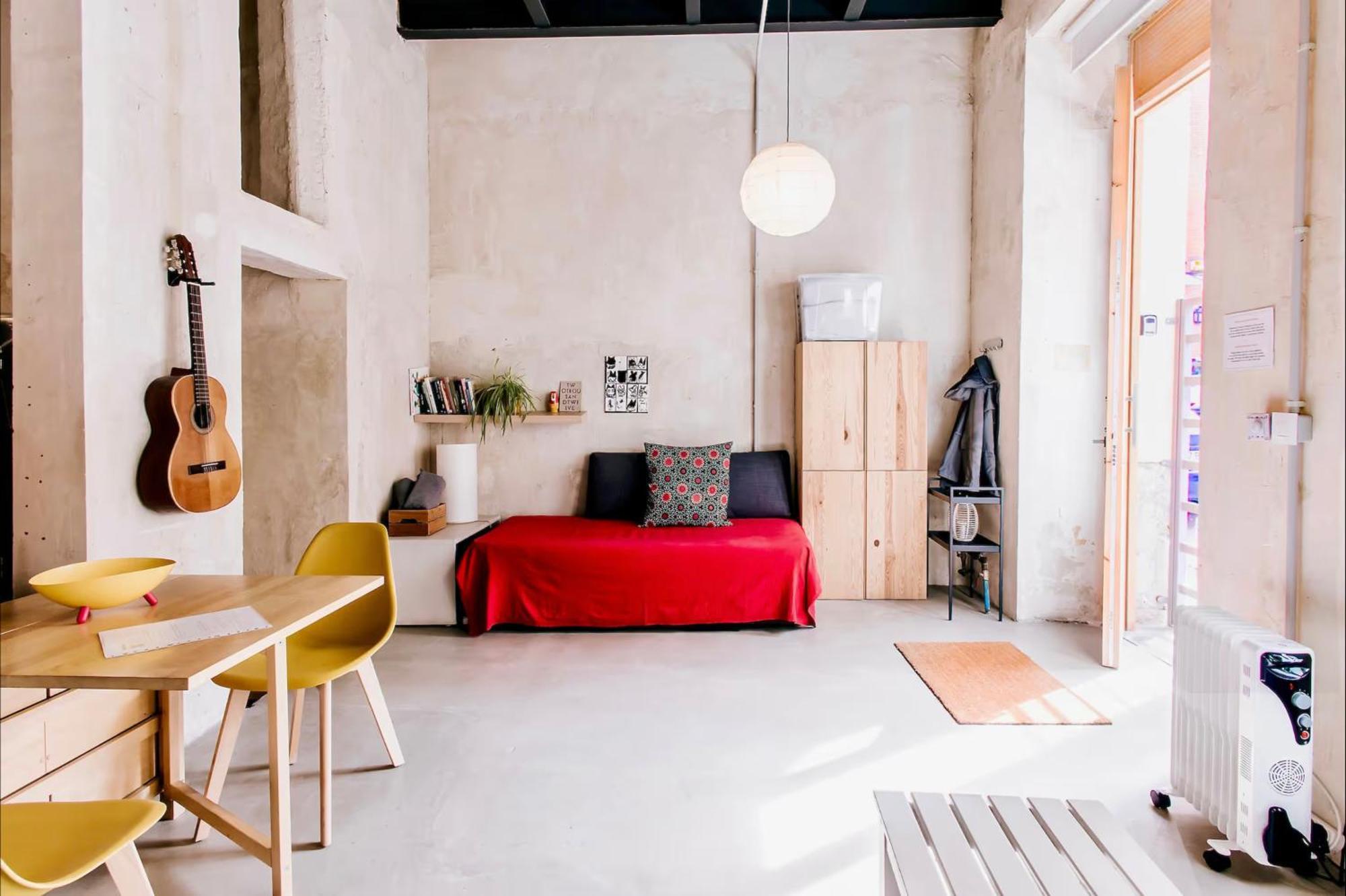 Estudio Loft En El Centro De Madrid Reformado En Enero 2024 Luaran gambar