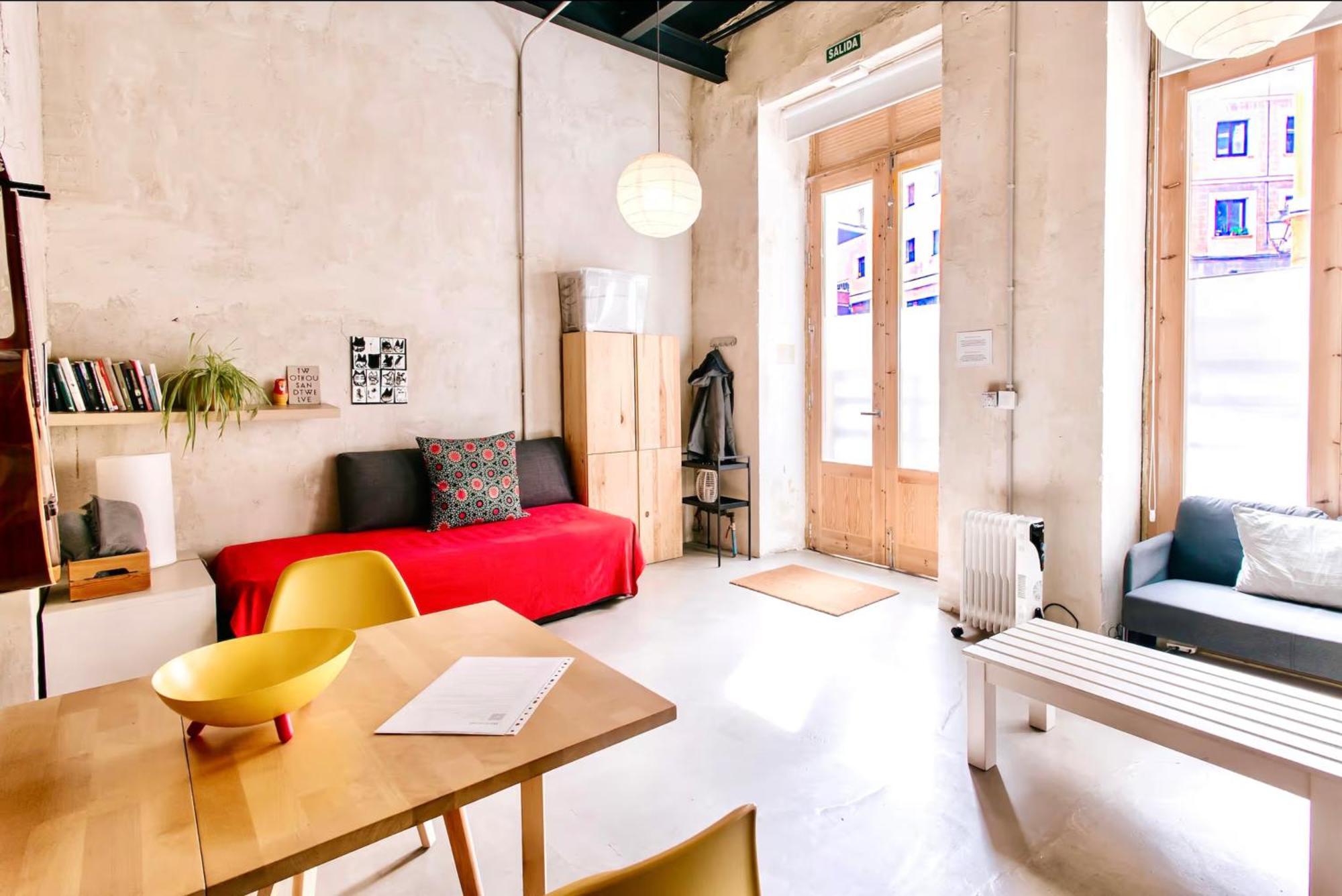 Estudio Loft En El Centro De Madrid Reformado En Enero 2024 Luaran gambar